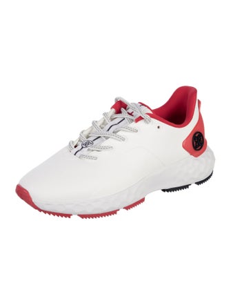 Dolce & Gabbana Leather Colorblock Pattern Sneakers