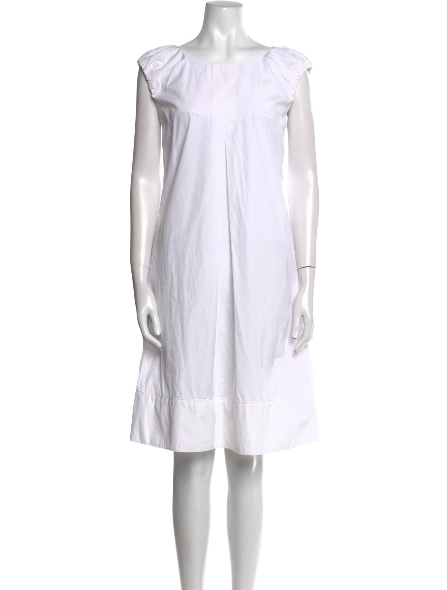 Dolce & Gabbana Bateau Neckline Knee-Length Dress