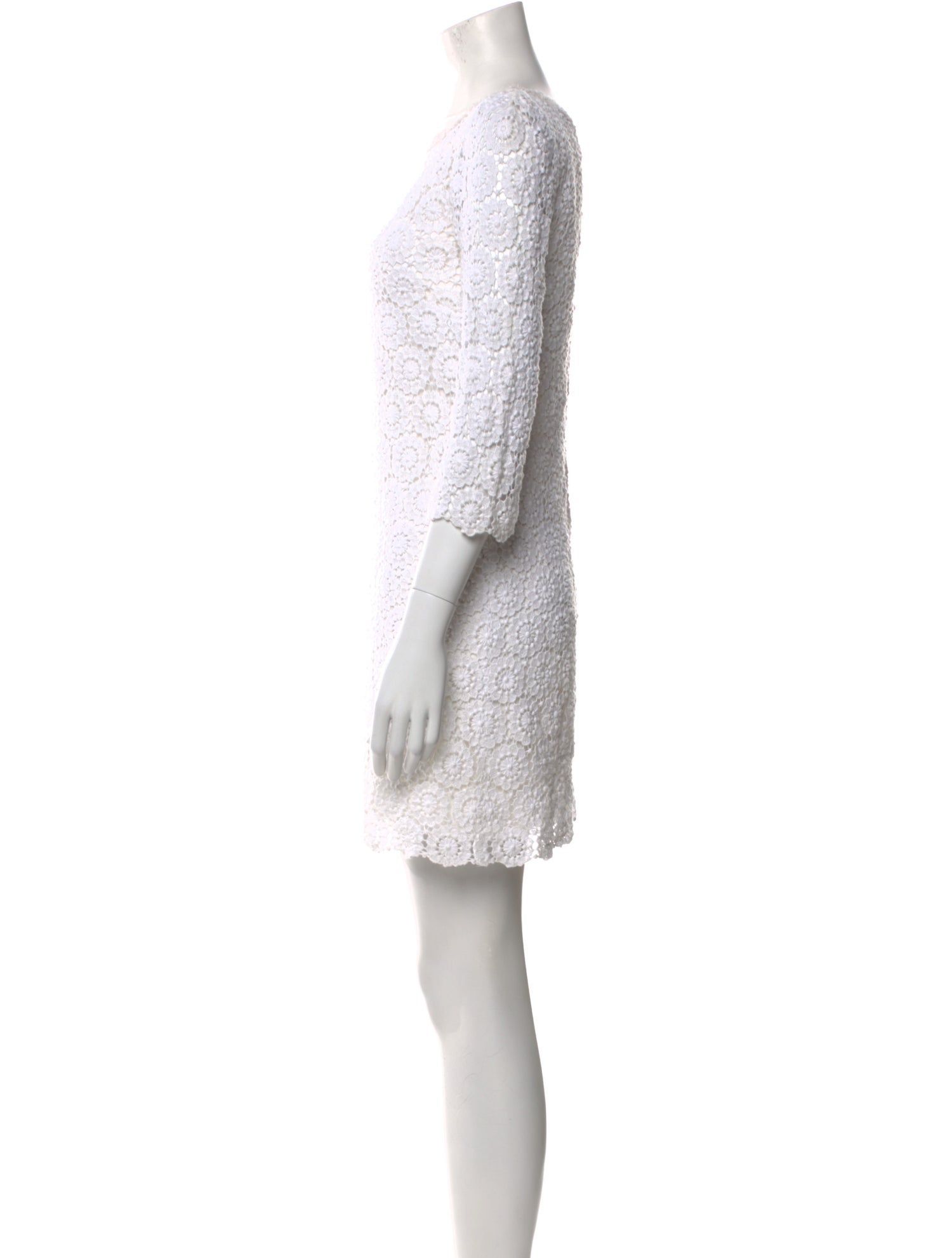 Dolce & Gabbana Bateau Neckline Mini Dress