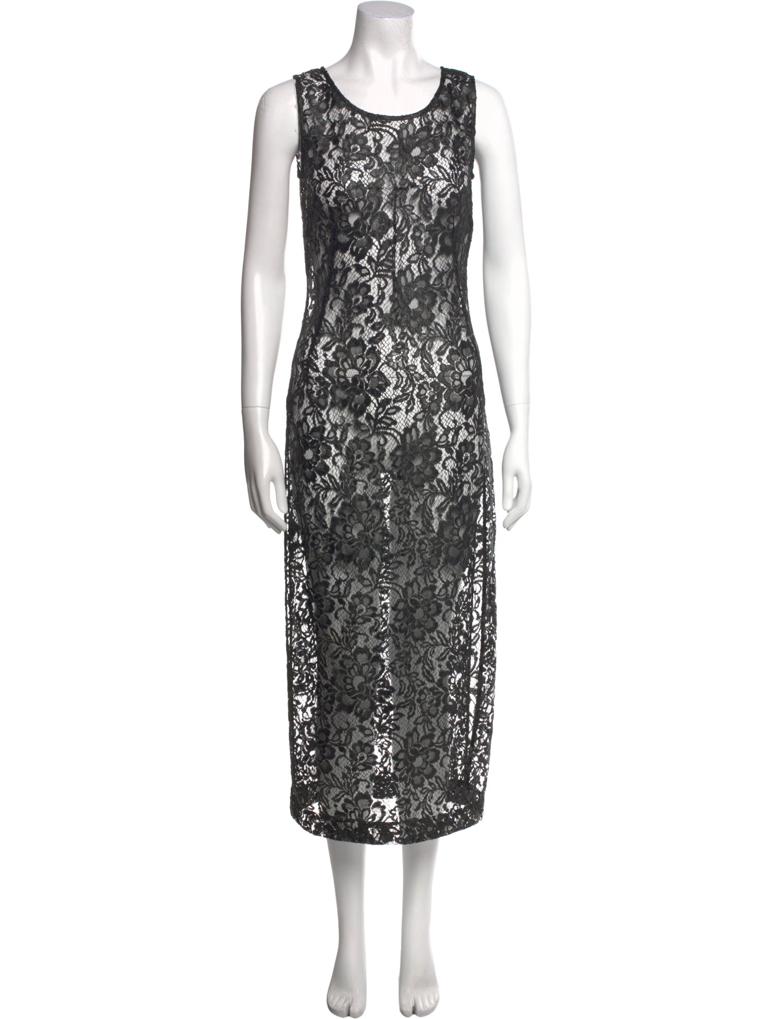 Dolce & Gabbana Silk Long Dress