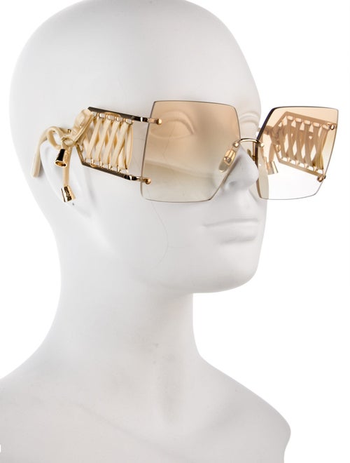 Dolce & Gabbana Square Tinted Sunglasses