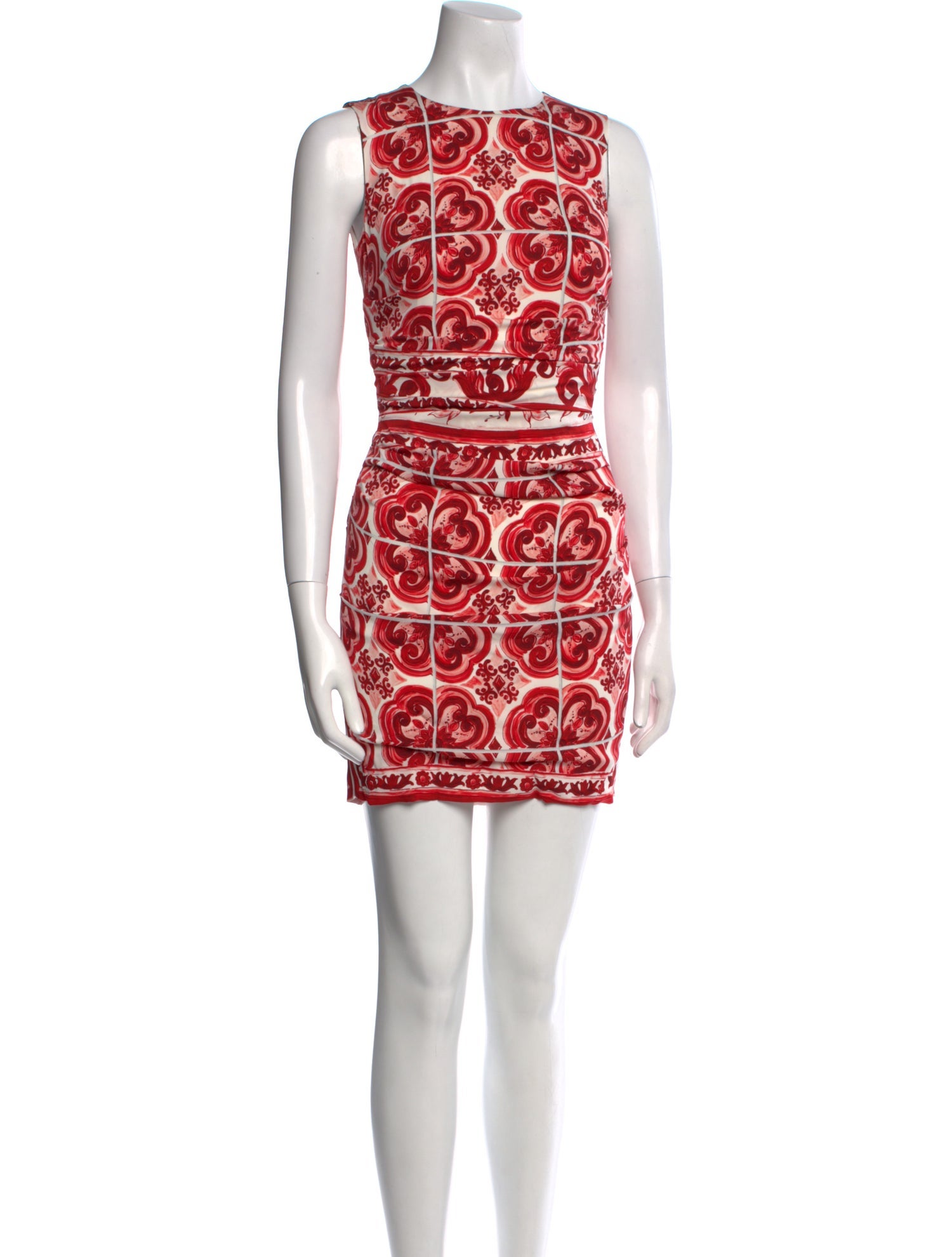 Dolce & Gabbana Printed Mini Dress