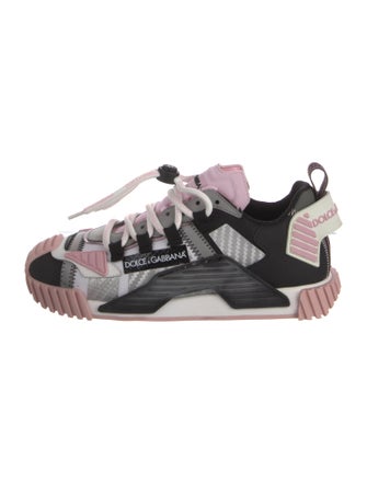 Dolce & Gabbana Colorblock Pattern Sneakers