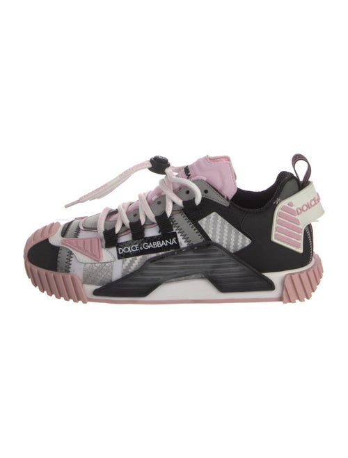 Dolce & Gabbana Colorblock Pattern Sneakers