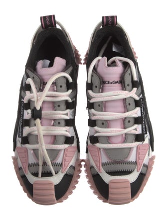 Dolce & Gabbana Colorblock Pattern Sneakers