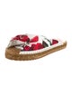 Dolce & Gabbana Canvas Floral Print Espadrilles