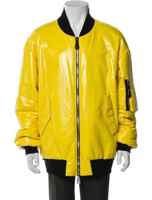 Dolce & Gabbana Colorblock Pattern Bomber Jacket