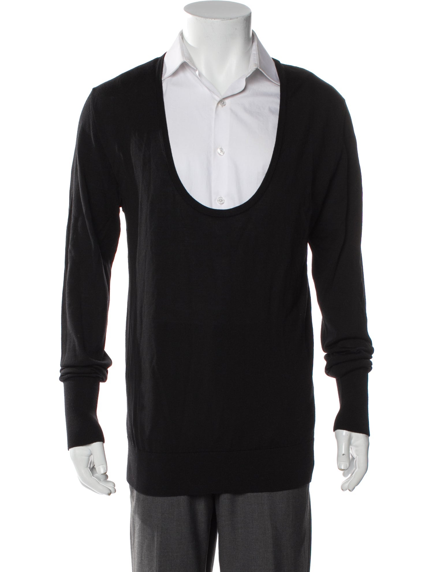 Dolce & Gabbana Virgin Wool Scoop Neck Pullover