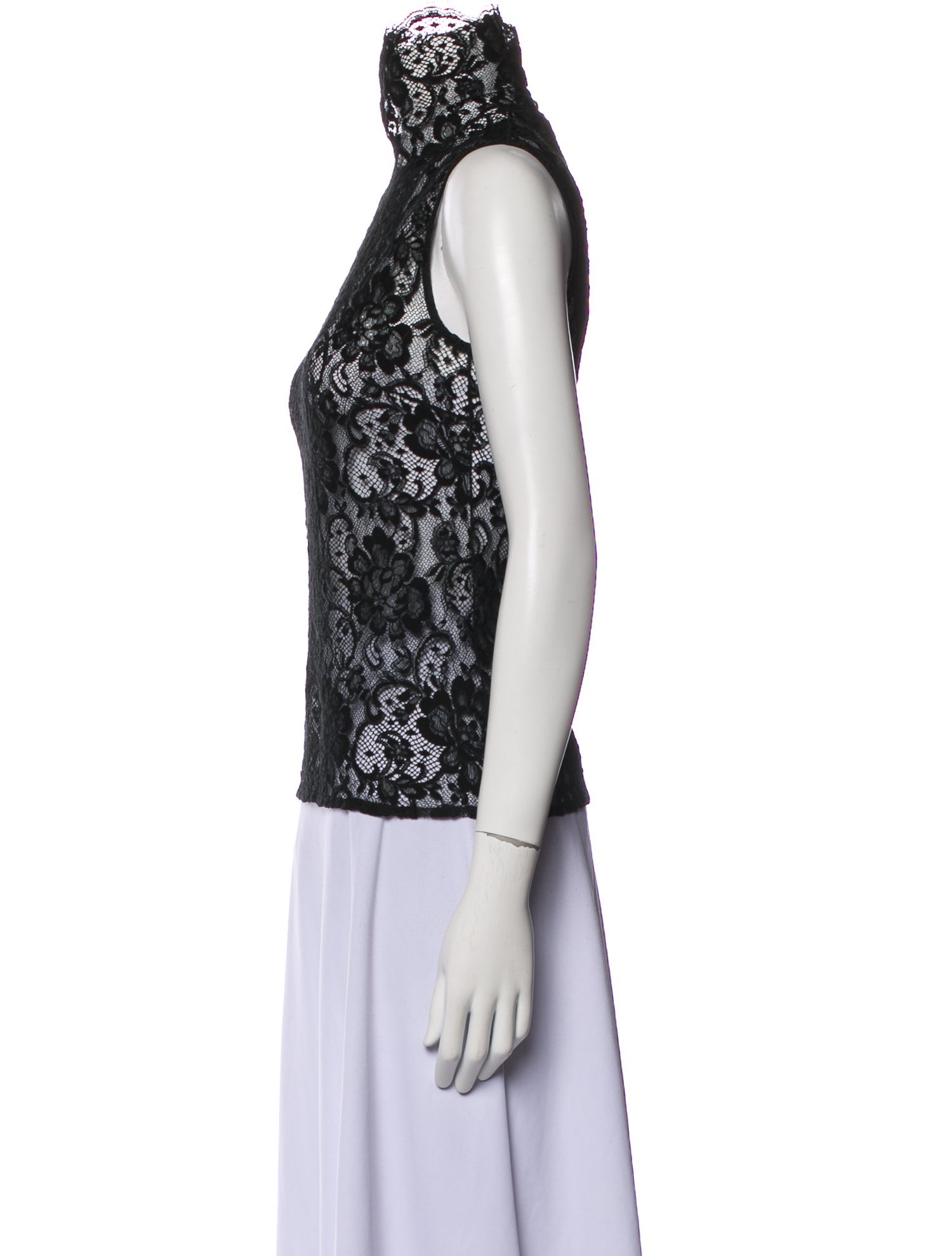 Dolce & Gabbana Lace Lace Pattern Top