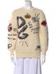 Dolce & Gabbana Virgin Wool Printed Sweater