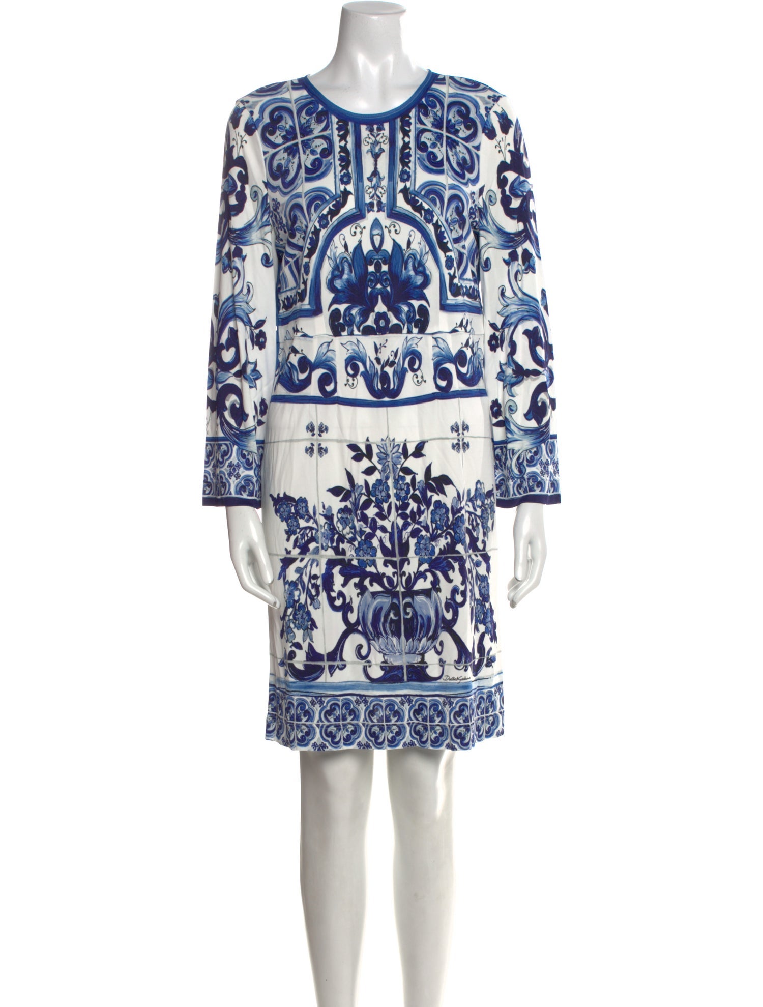 Dolce & Gabbana Printed Mini Dress