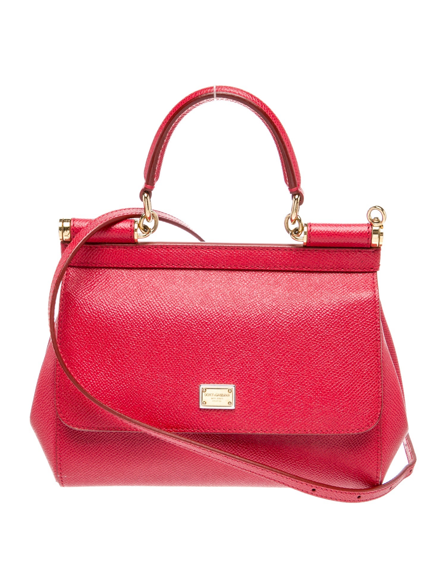 Dolce & Gabbana Leather Miss Sicily Small
