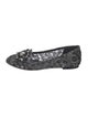 Dolce & Gabbana Lace Lace Pattern Ballet Flats
