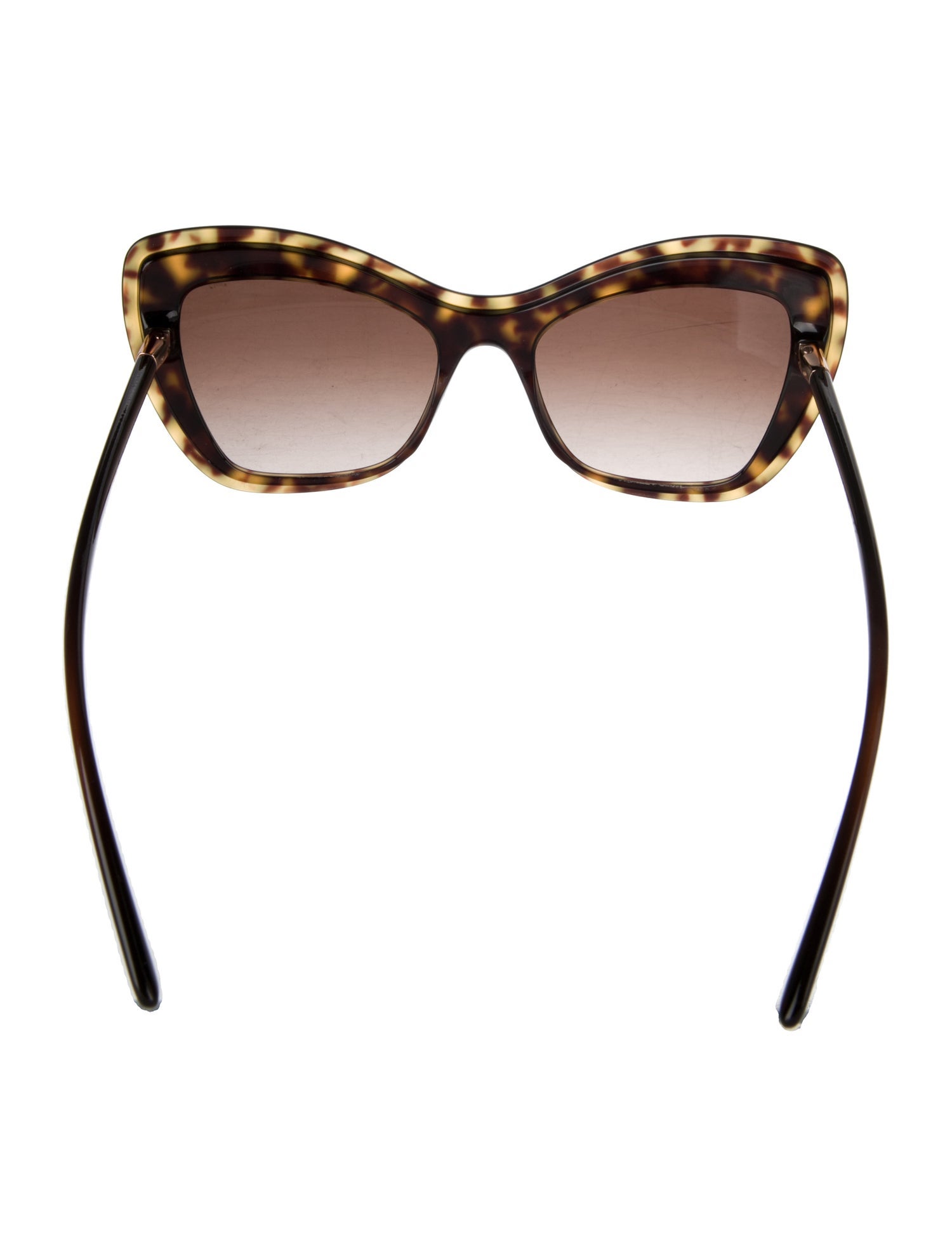 Dolce & Gabbana Cat-Eye Gradient Sunglasses