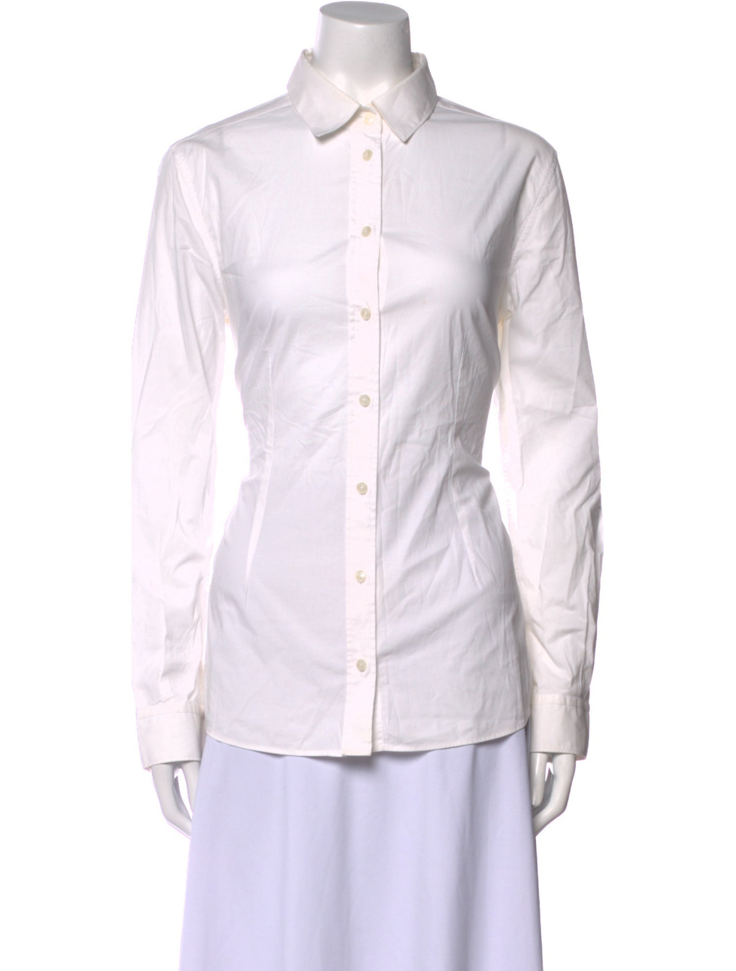 Dolce & Gabbana Long Sleeve Button-Up Top