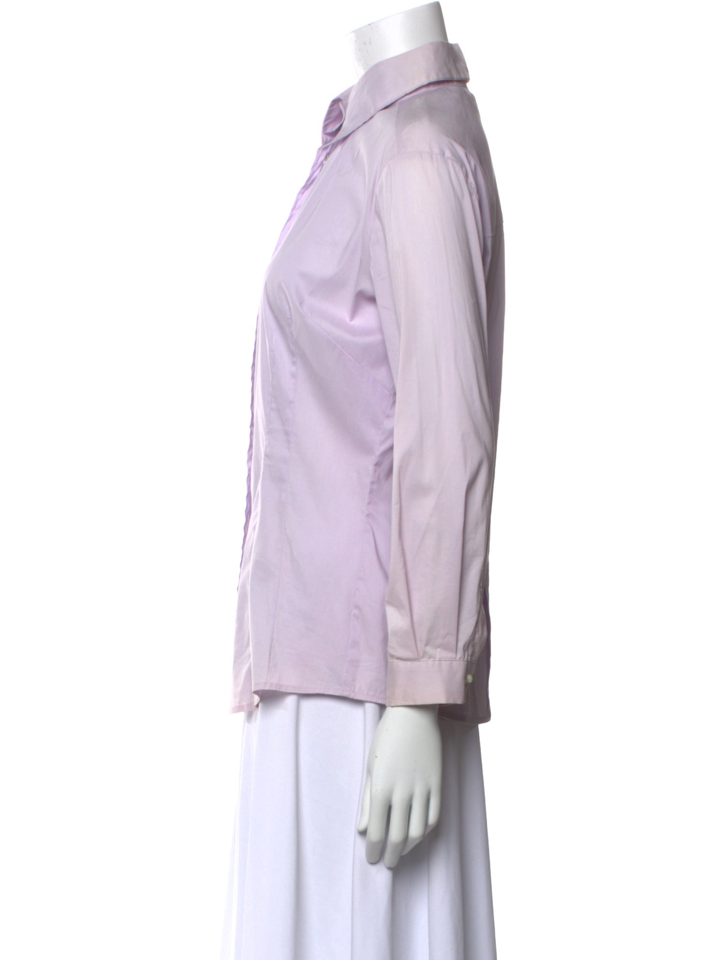 Dolce & Gabbana Three-Quarter Sleeve Button-Up Top