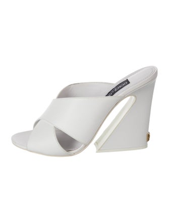 Dolce & Gabbana Leather Slides