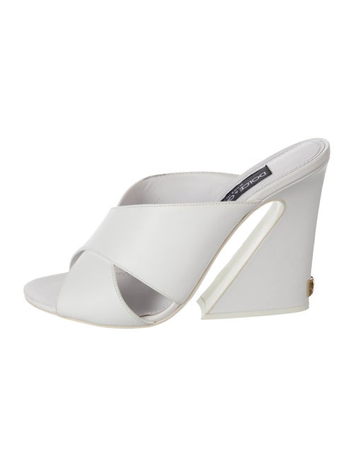 Dolce & Gabbana Leather Slides