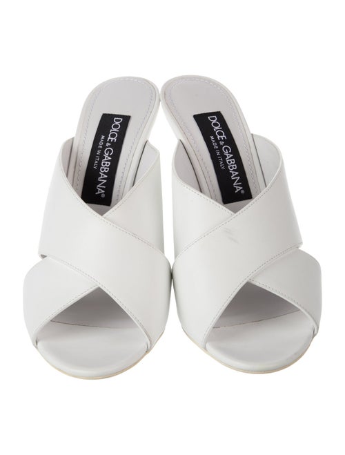 Dolce & Gabbana Leather Slides