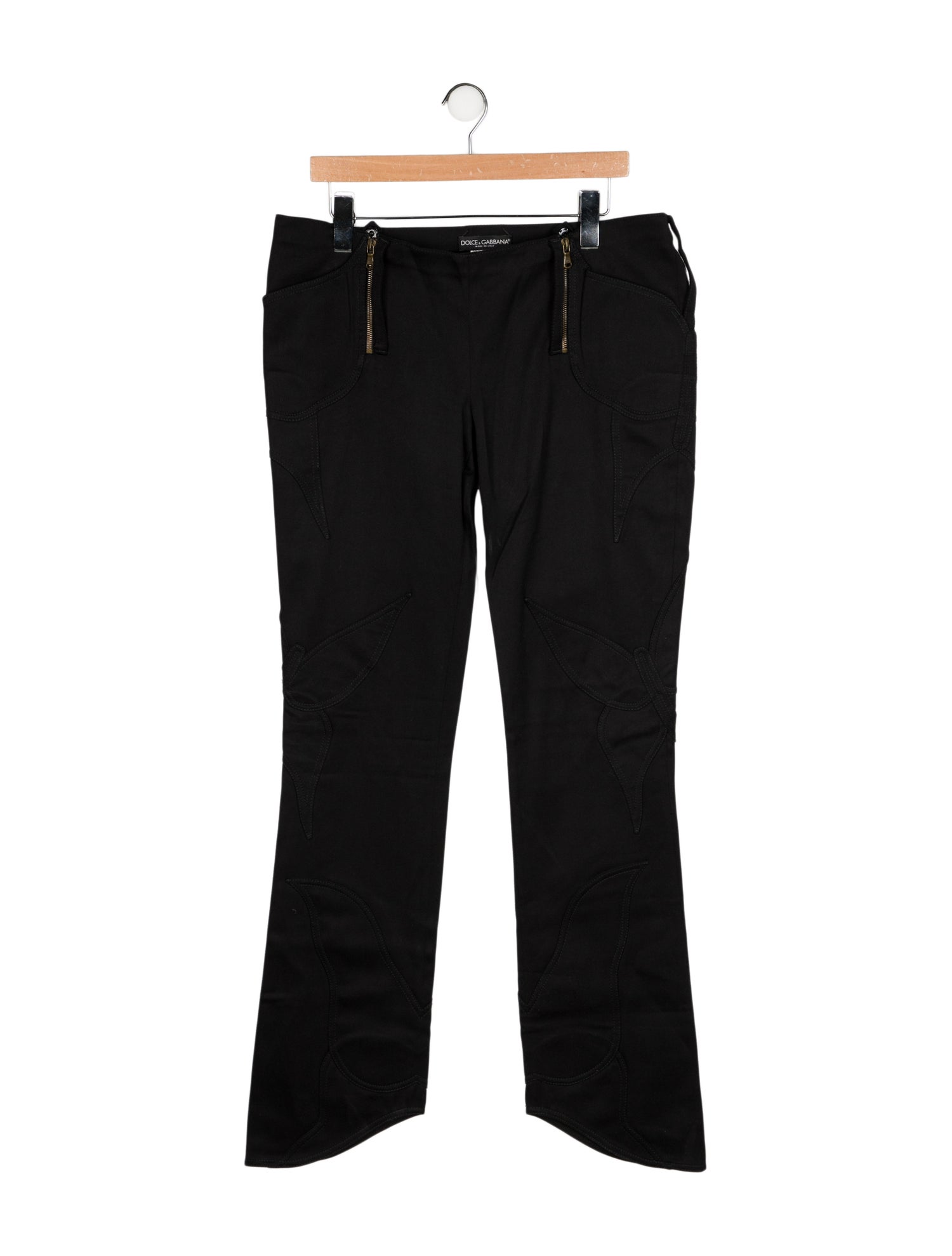 Dolce & Gabbana High-Rise Straight Leg Jeans