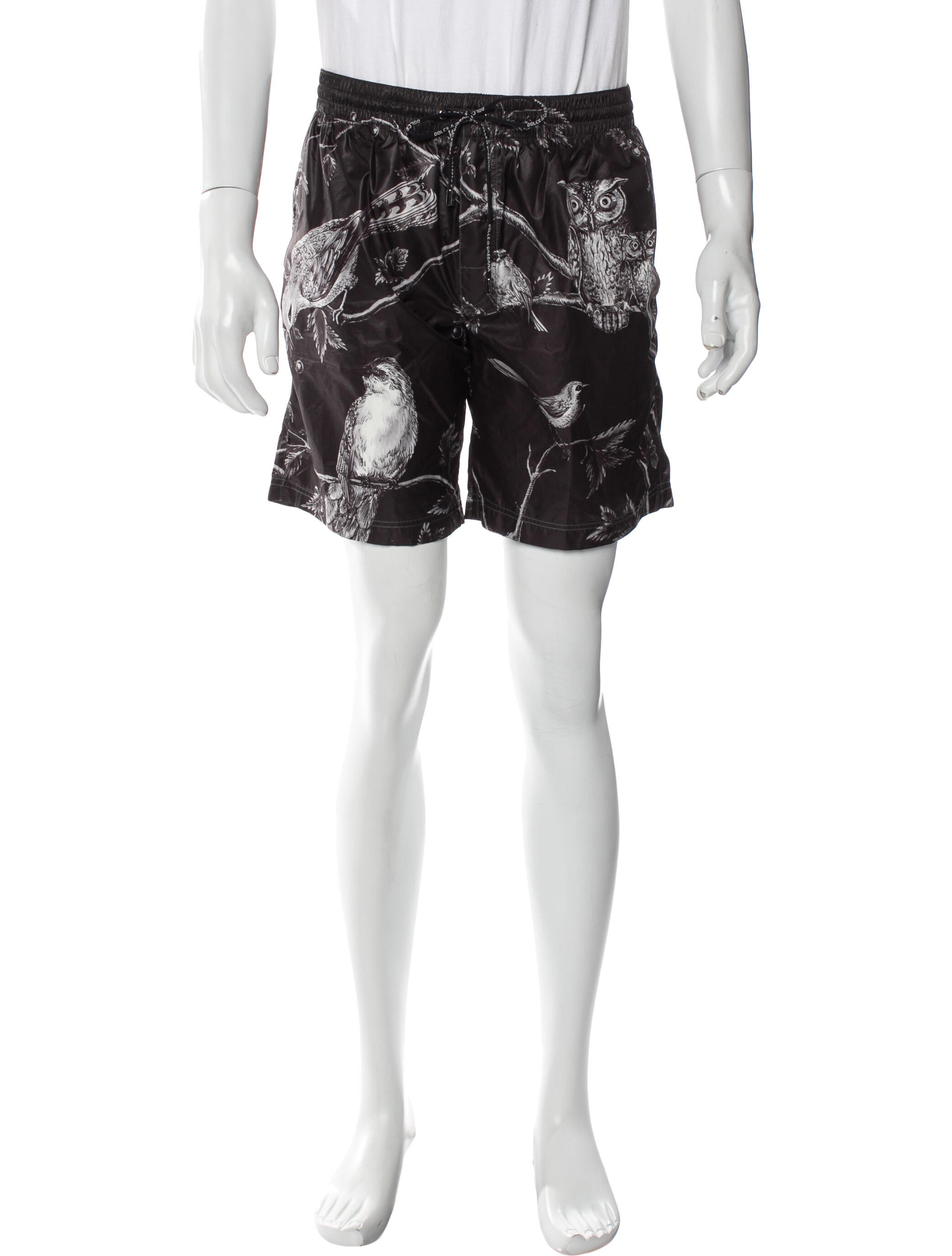 Dolce & Gabbana Printed Swim Trunks