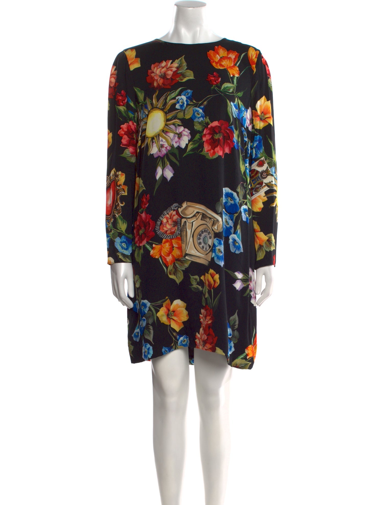 Dolce & Gabbana Silk Mini Dress