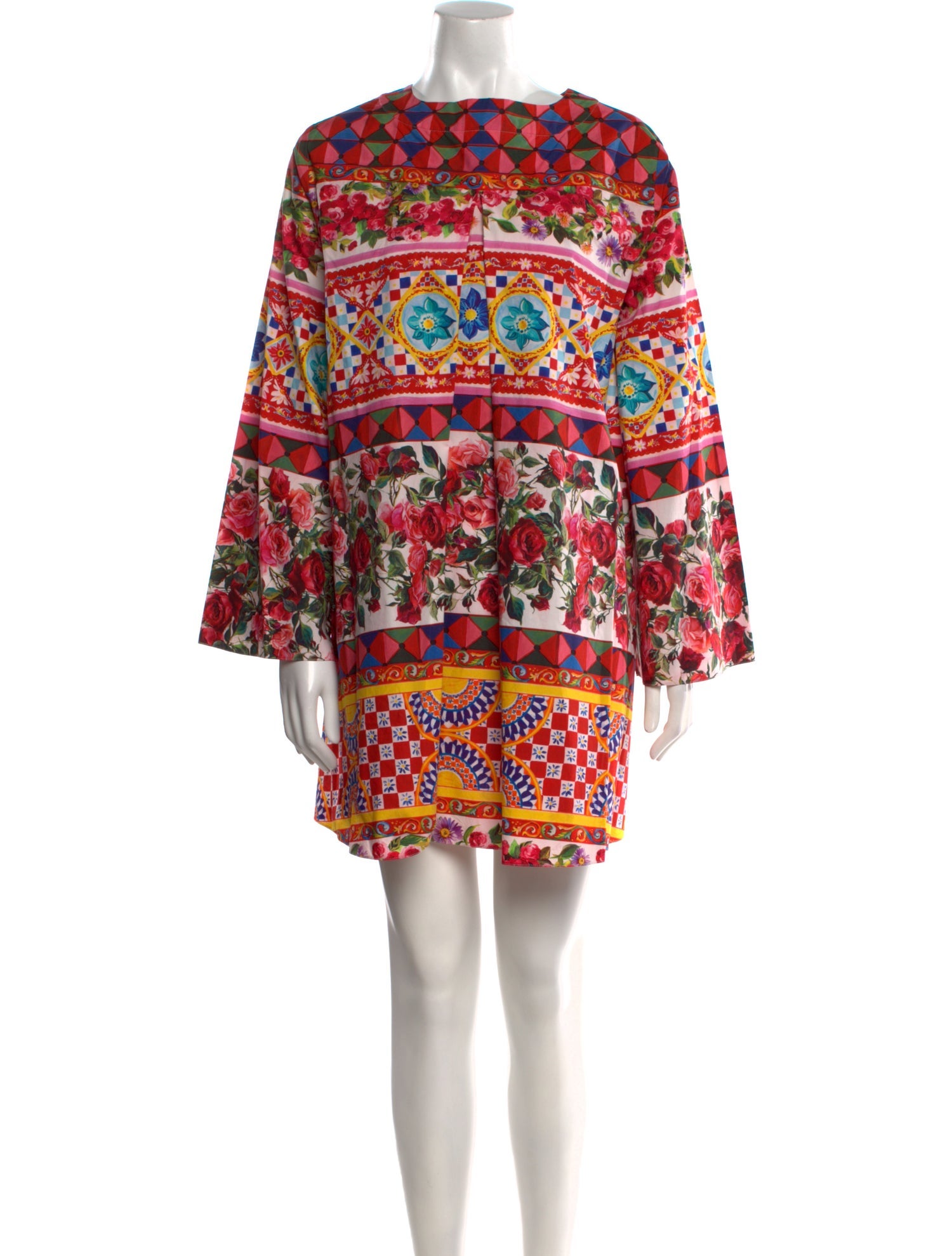 Dolce & Gabbana Printed Mini Dress