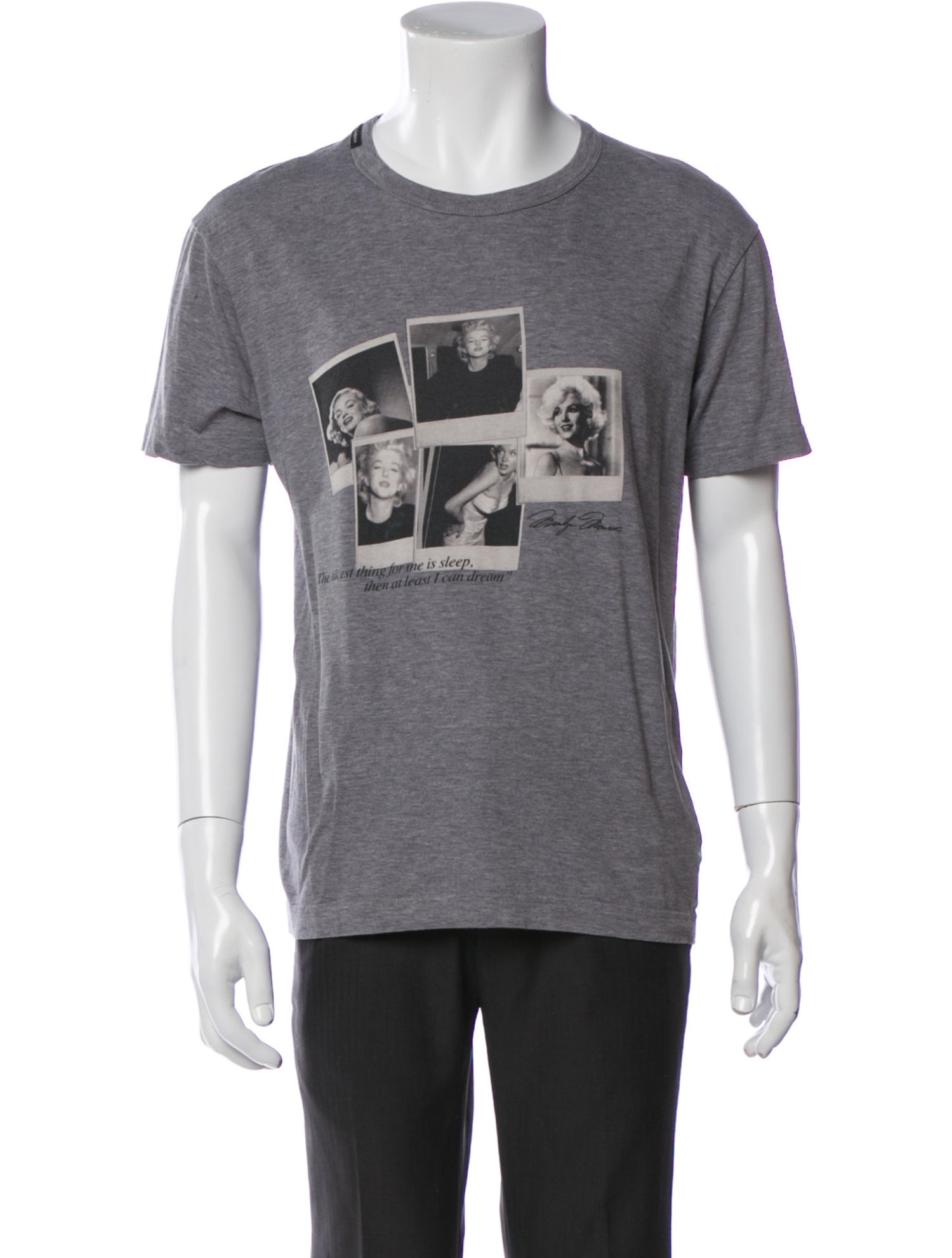 Dolce & Gabbana Graphic Print Crew Neck T-Shirt