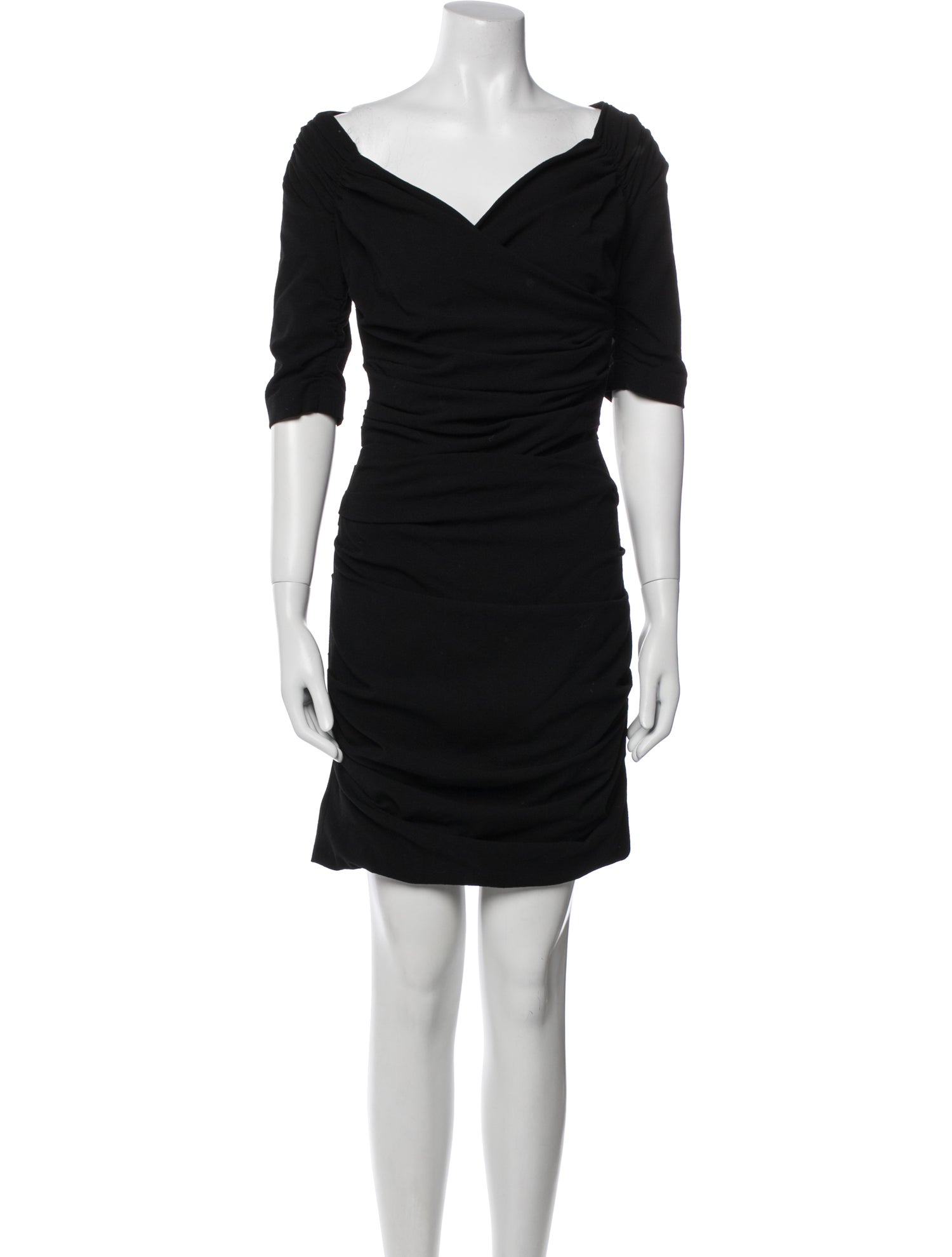 Dolce & Gabbana Wool Mini Dress