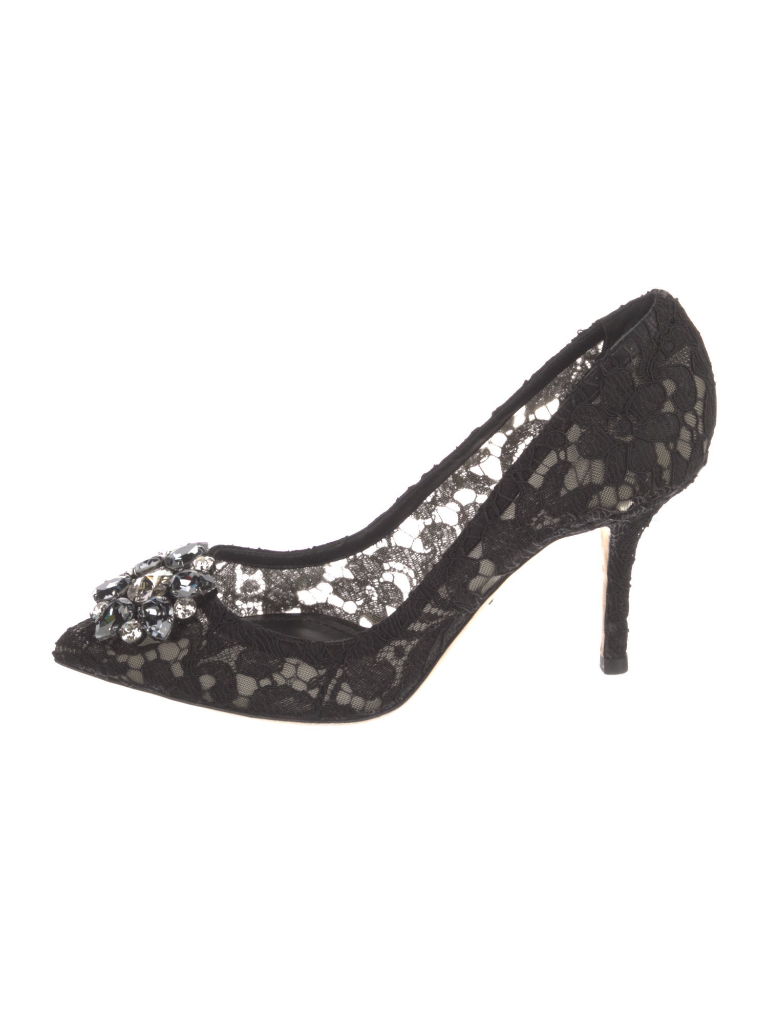 Dolce & Gabbana Lace Lace Pattern Pumps