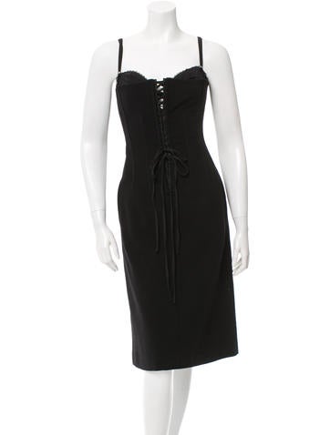 Dolce & Gabbana Fitted Bustier Dress