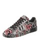 Dolce & Gabbana Leather Printed Sneakers