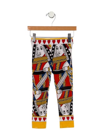 Dolce & Gabbana Dolce & Gabbana Girls' Pattern Print Leggings