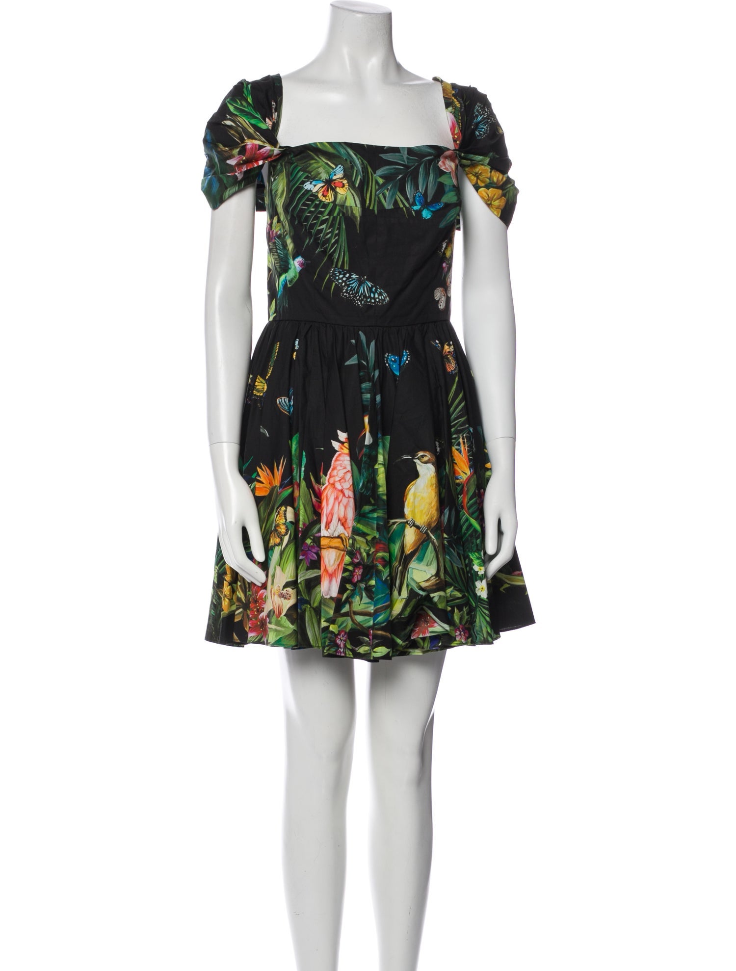 Dolce & Gabbana Floral Print Mini Dress
