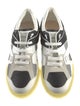 Dolce & Gabbana Leather Colorblock Pattern Sneakers