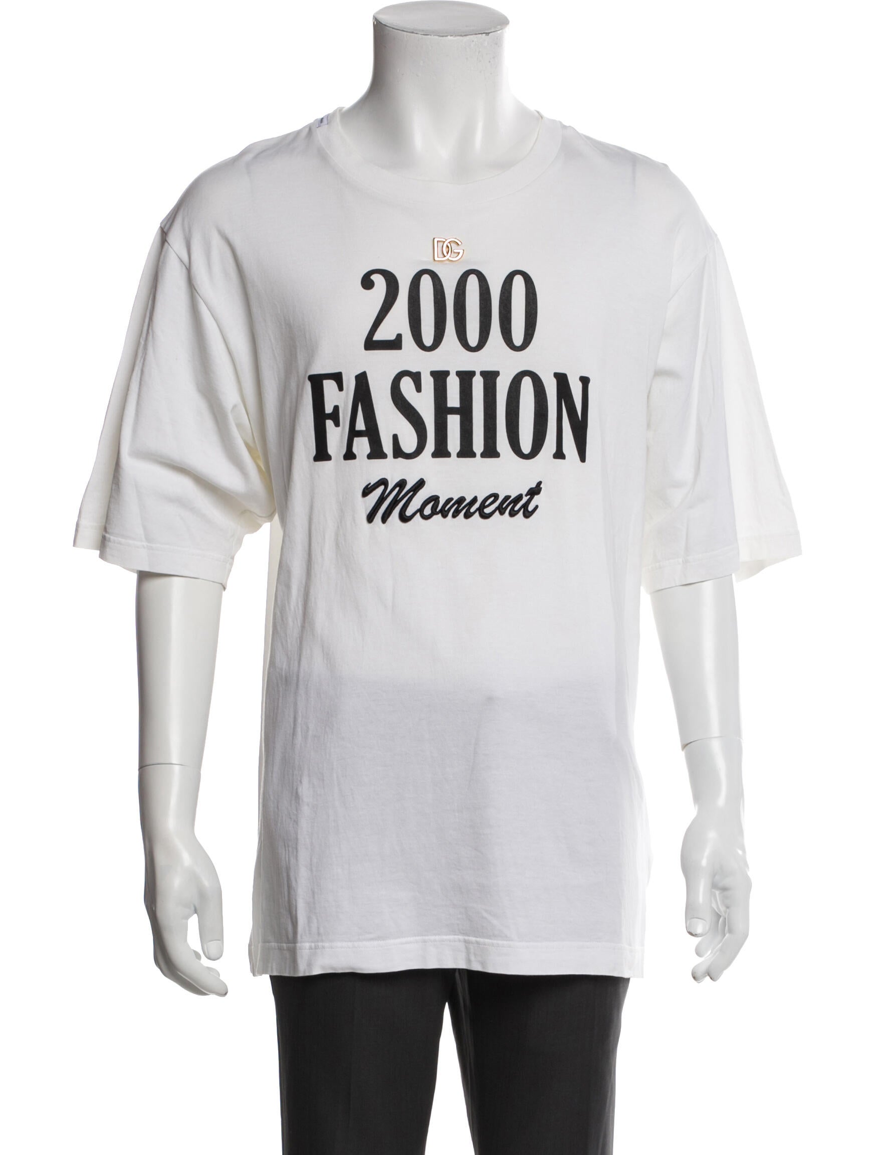 Dolce & Gabbana Graphic Print Crew Neck T-Shirt