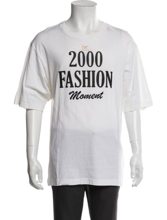 Dolce & Gabbana Graphic Print Crew Neck T-Shirt