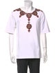 Dolce & Gabbana Faux Pearl Accents Patterned T-Shirt