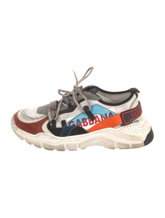 Dolce & Gabbana Colorblock Pattern Sneakers