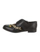 Dolce & Gabbana Leather Studded Accents Oxfords