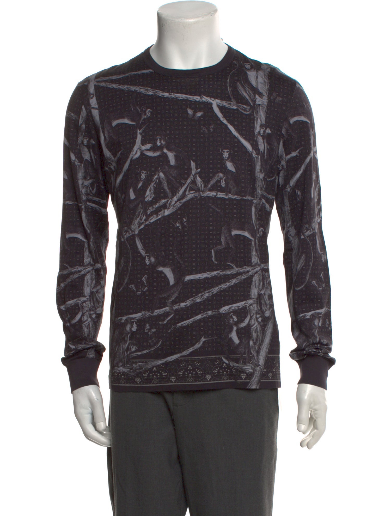 Dolce & Gabbana Printed Crew Neck T-Shirt