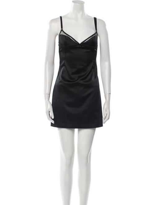 Dolce & Gabbana Lace Trim Embellishment Nightgown