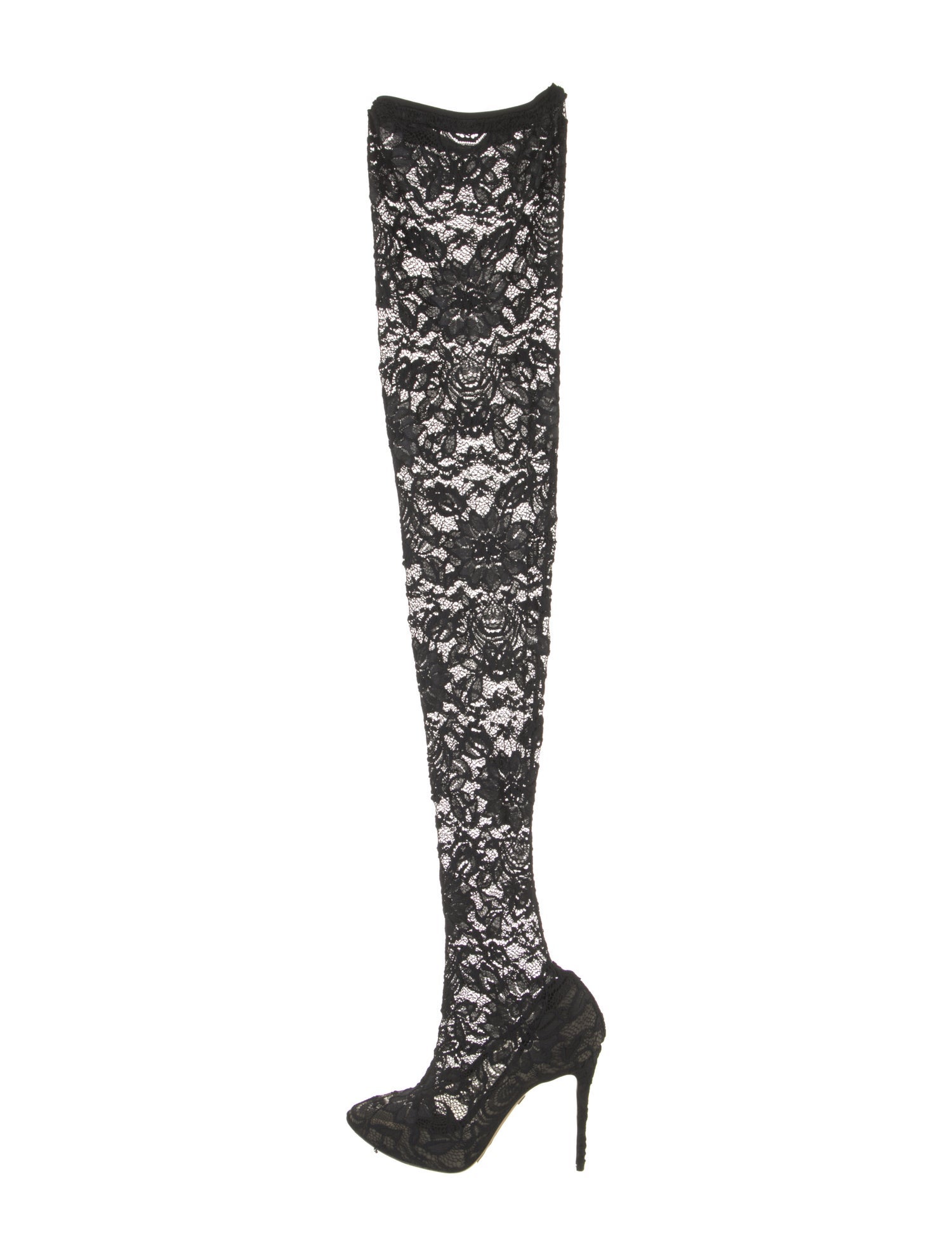 Dolce & Gabbana Lace Boots