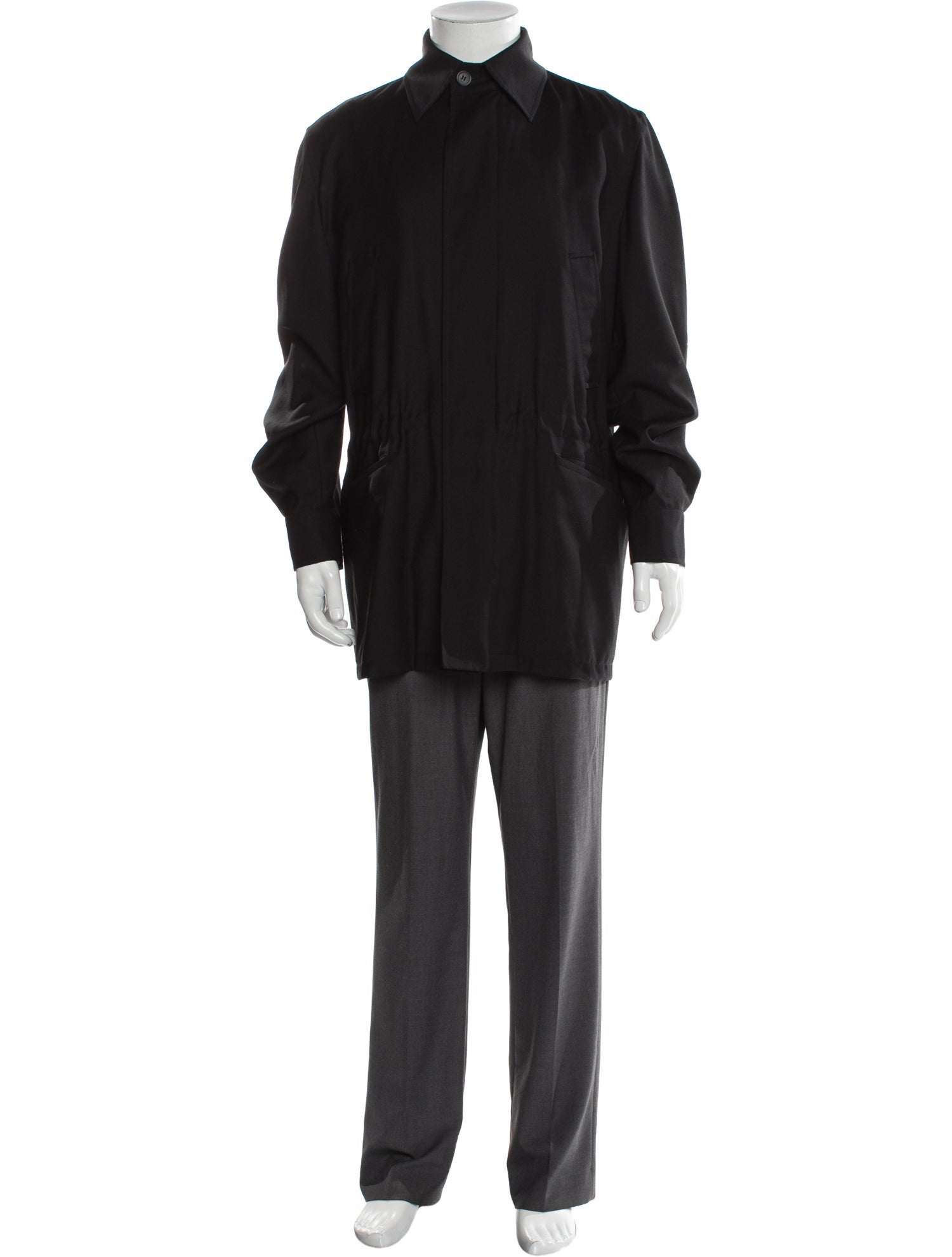 Dolce & Gabbana Vintage Virgin Wool Parka