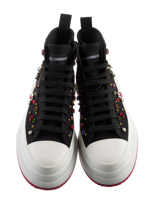 Dolce & Gabbana Canvas Patterned Sneakers