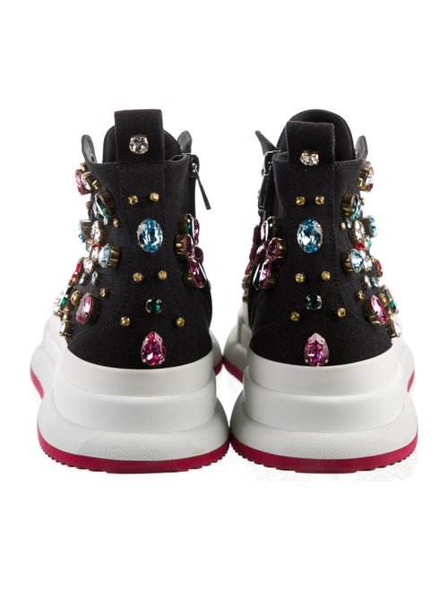 Dolce & Gabbana Canvas Patterned Sneakers