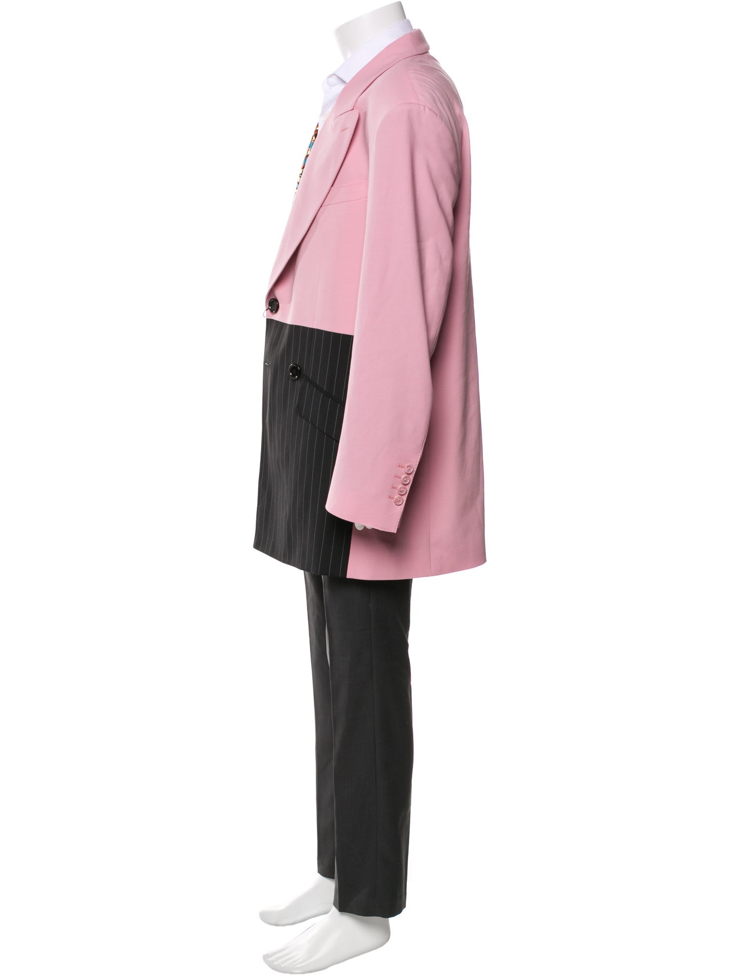 Dolce & Gabbana Striped Glitter Accents Blazer w/ Tags