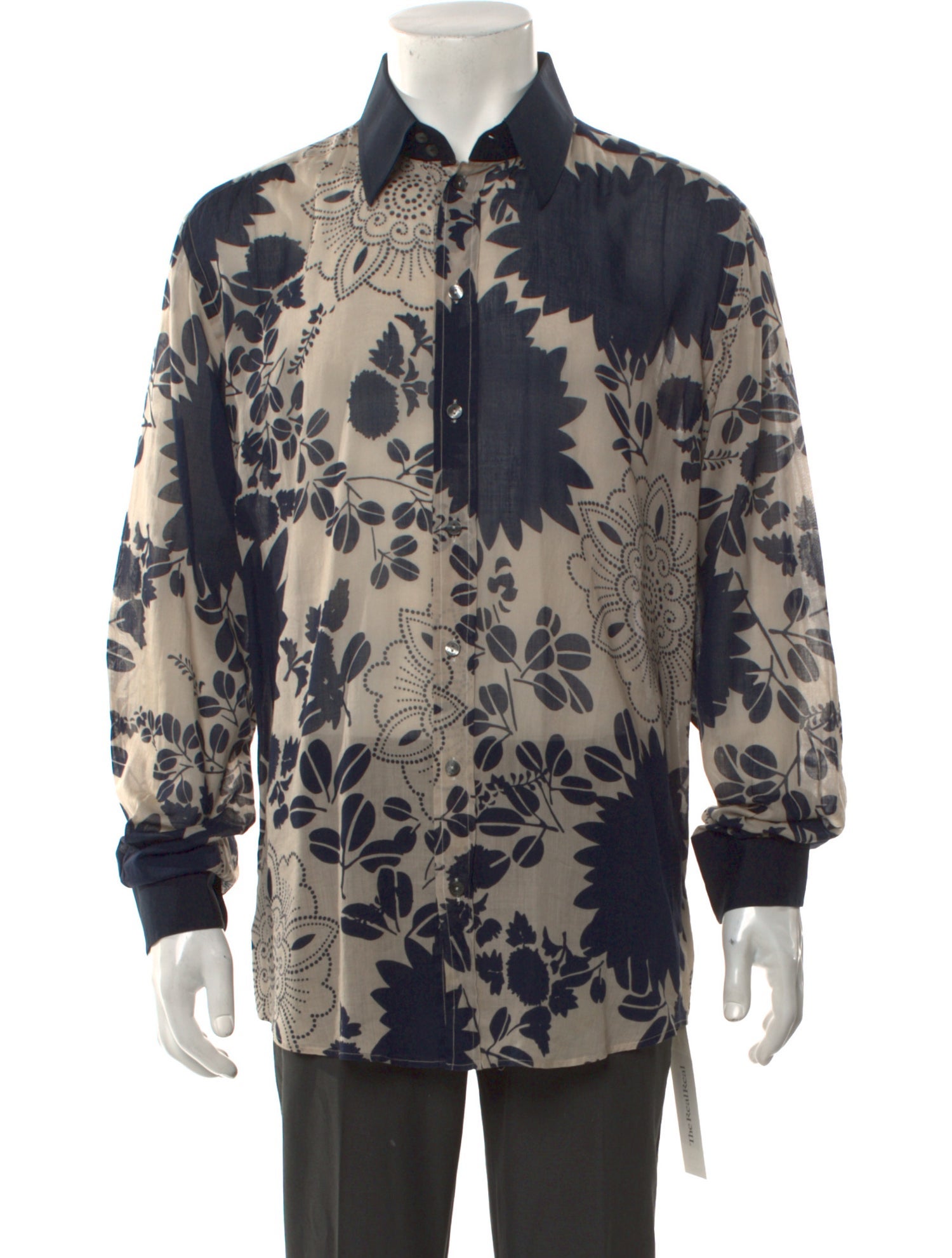 Dolce & Gabbana Printed Long Sleeve Shirt