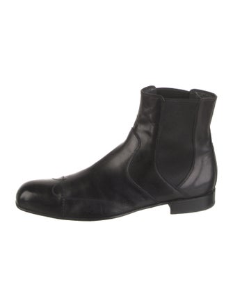 Dolce & Gabbana Leather Chelsea Boots