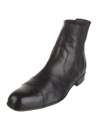 Dolce & Gabbana Leather Chelsea Boots